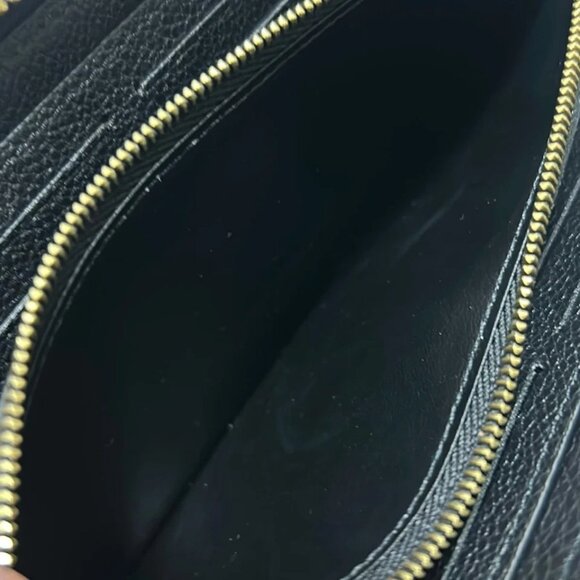 LOUIS VUITTON Portefeuille Clmence Noir Monogram Empreinte - 641-072125 - Picture 4 of 6